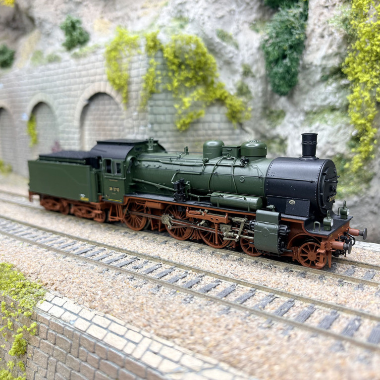 Locomotive à vapeur BR 38 3713, DRG, Ep. II - ROCO 71395 - HO 1/87