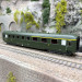 Voiture voyageurs type A3B5 myfi, mixte 1/ 2CL, "ex type 39 allemande", SNCF, Ep. III - BRAWA 51120 - HO 1/87
