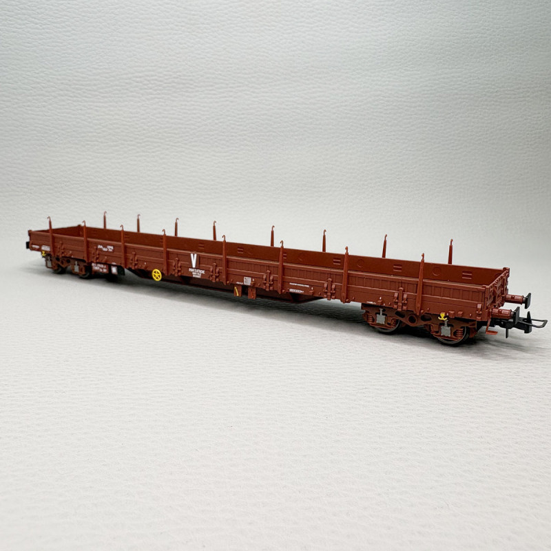 Wagon plat à ridelles et à ranchers pivotantes type Uas, "ex-Res", SNCF - JOUEF HJ6309