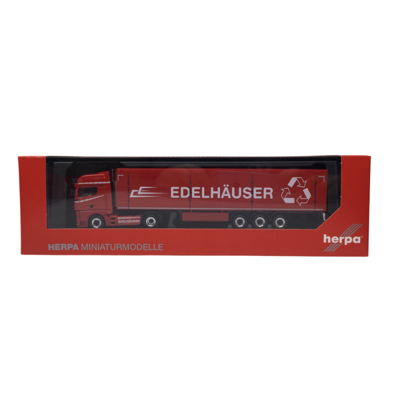 Camion semi-remorque à fond mouvant, MAN TGX GX, Edelhäuser - HERPA 319799 - HO 1/87