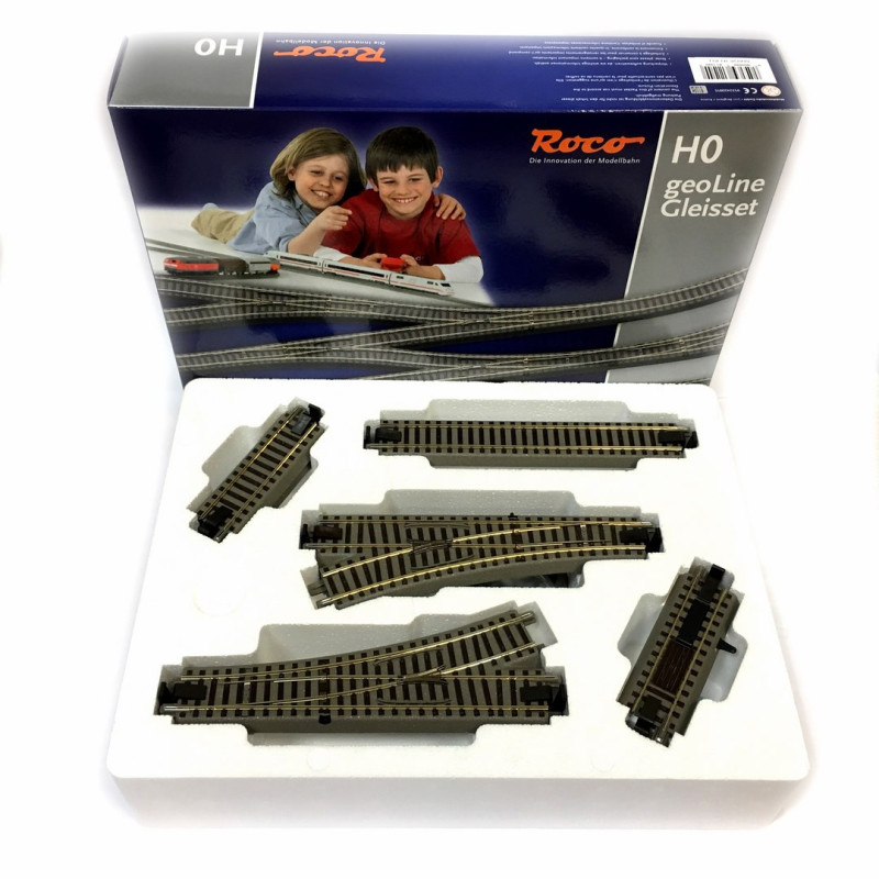 Coffret Roco GeoLine E – Échelle HO 1:87, Neuf, Référence 61104