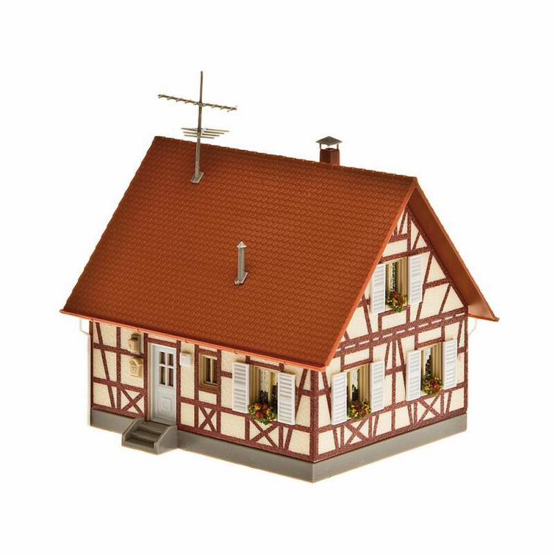 Maison à colombages maquette à monter-HO-1/87-FALLER 130222