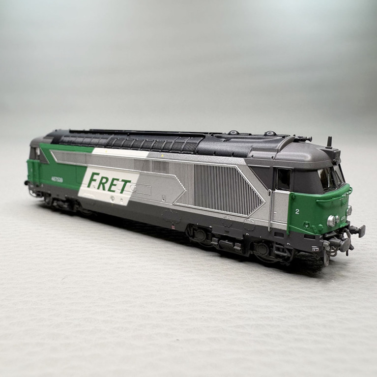 Locomotive diesel, BB 67539, Livrée FRET, Nevers, SNCF - REE NW-336S