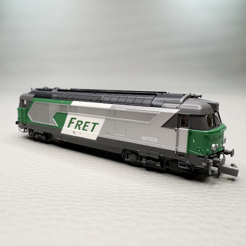 Locomotive diesel, BB 67539, Livrée FRET, Nevers, SNCF - REE NW-336S