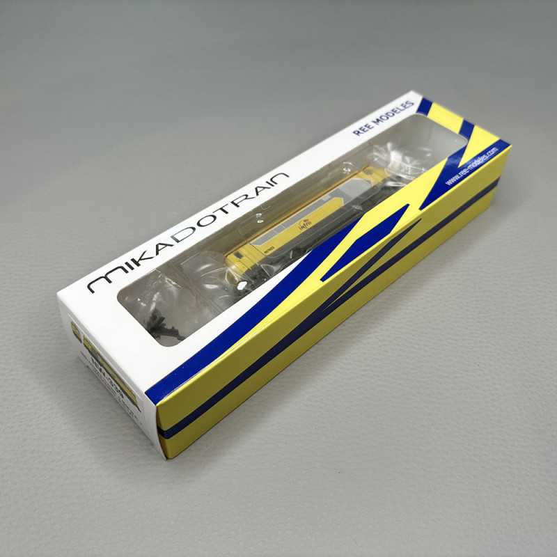 Locomotive diesel, BB 67623, Livrée "INFRA", Nevers, SNCF - REE NW-339S