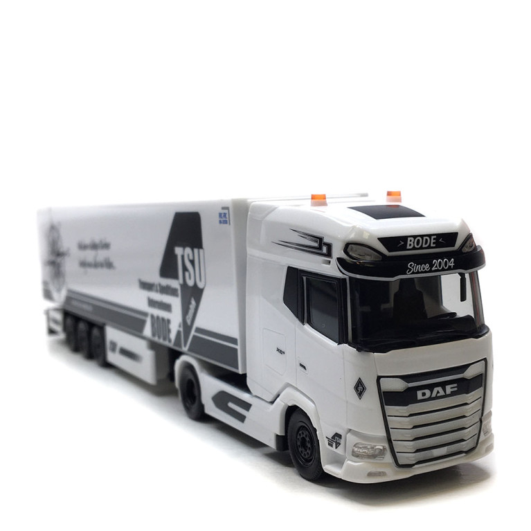 Camion semi-remorque frigorifique, DAF XG+, TSU Bode - HERPA 319959 - HO 1/87