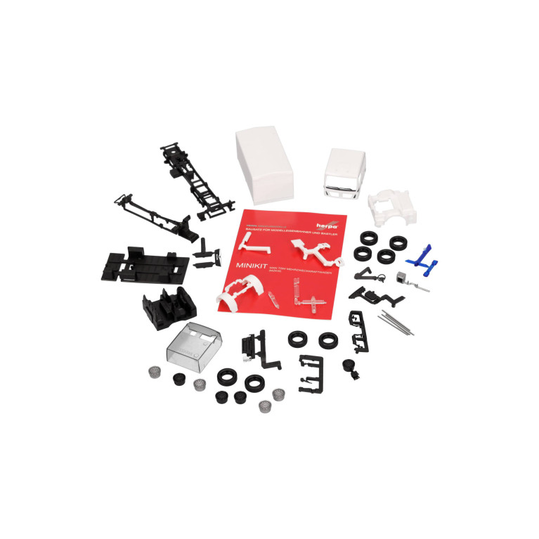 MiniKit: MAN, TGM (MzKW), véhicule polyvalent, blanc - Herpa 014168 - HO 1/87
