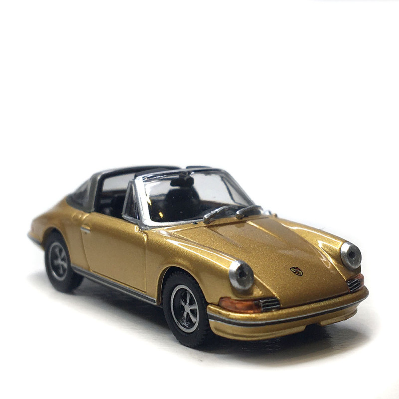Porsche 911 Targa, gold, 1972 - Minichamps 870064564 - 1/87