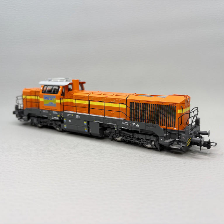 Locomotive diesel Vossloh DE 18, 001-2, Millet Rail - JOUEF HJ2472