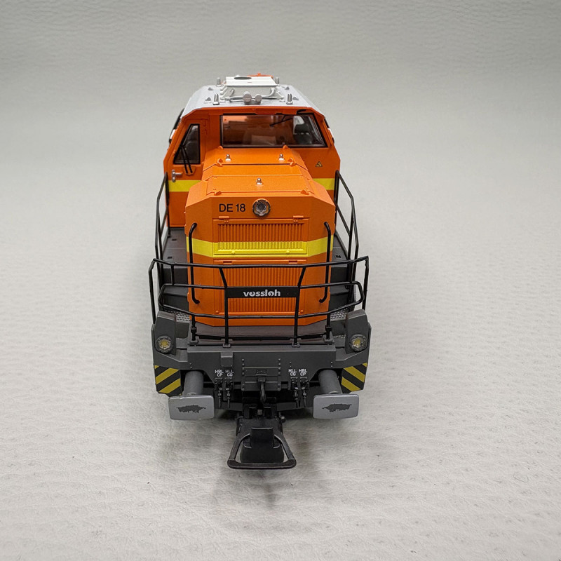 Locomotive diesel Vossloh DE 18, 001-2, Millet Rail - JOUEF HJ2472S
