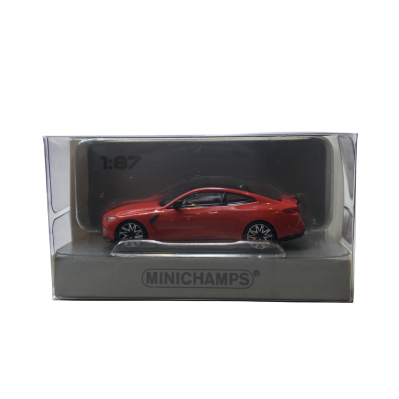 BMW M4, rouge, 2020 - Minichamps 870023021 - 1/87