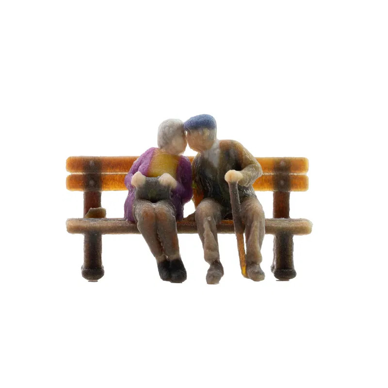 Seniors sur un banc - NOCH 10435 - HO 1/87