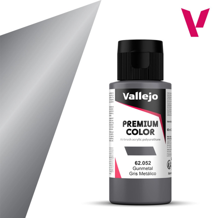 Gris Métallisé - 60ml Metallic Premium Color - VALLEJO 62.052