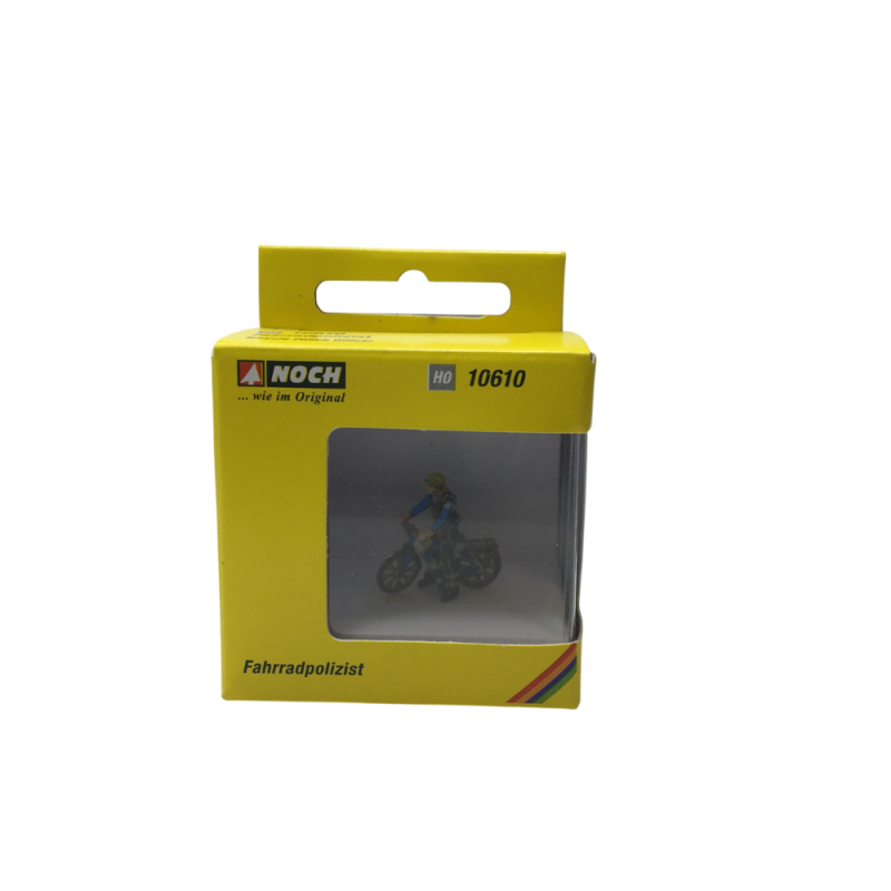 Agent de police à vélo - NOCH 10610 - HO 1/87