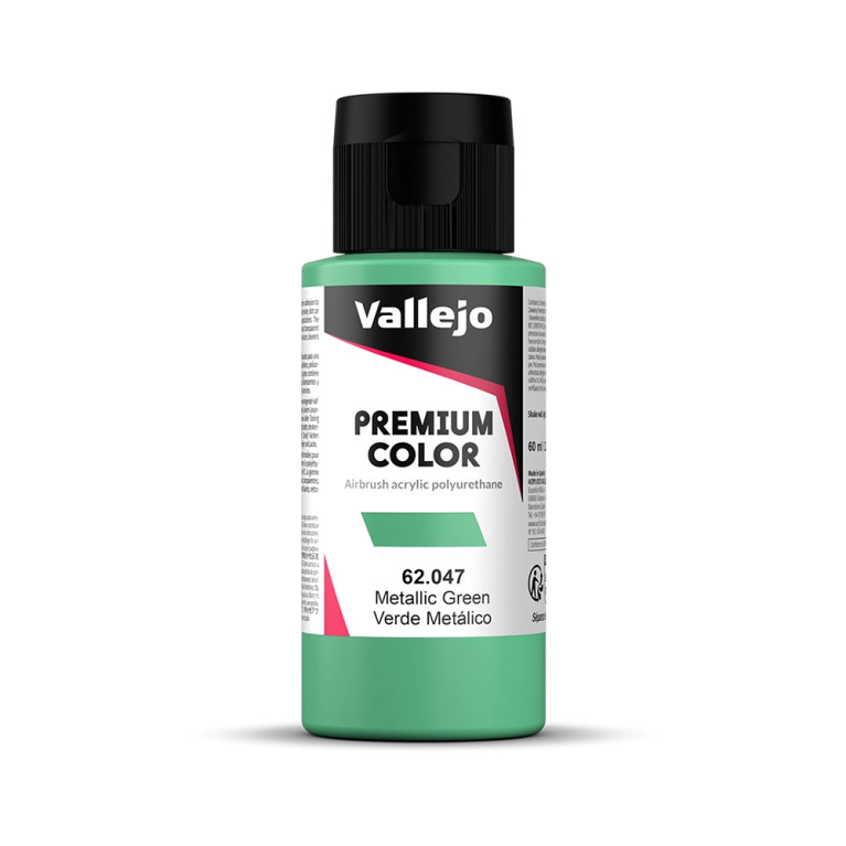 Vert Métallisé - 60ml Metallic Premium Color - VALLEJO 62.047