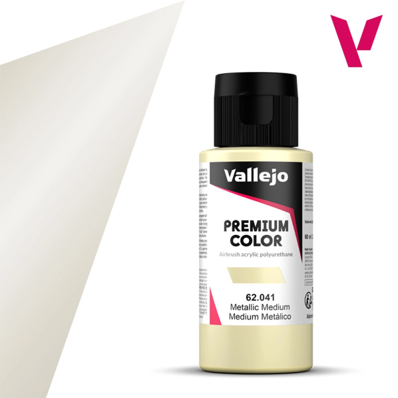 Médium Métallisé - 60ml Metallic Premium Color - VALLEJO 62.041