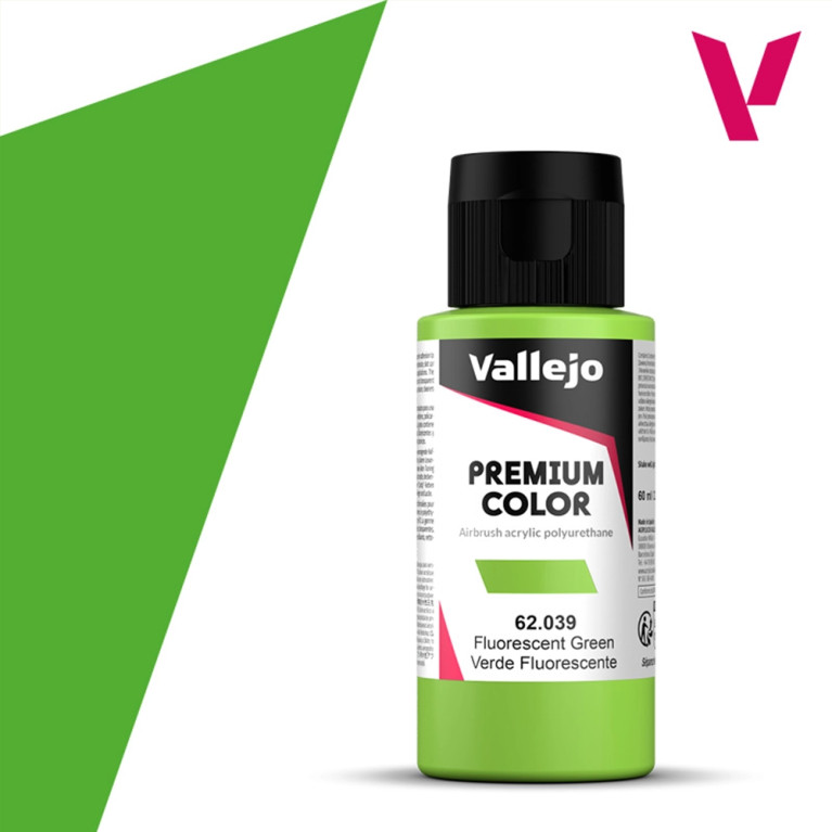 Vert Fluo - 60ml Fluorescent Premium Color - VALLEJO 62.039