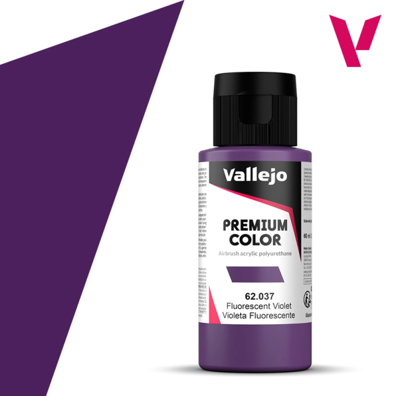 Violet Fluo - 60ml Fluorescent Premium Color - VALLEJO 62.037