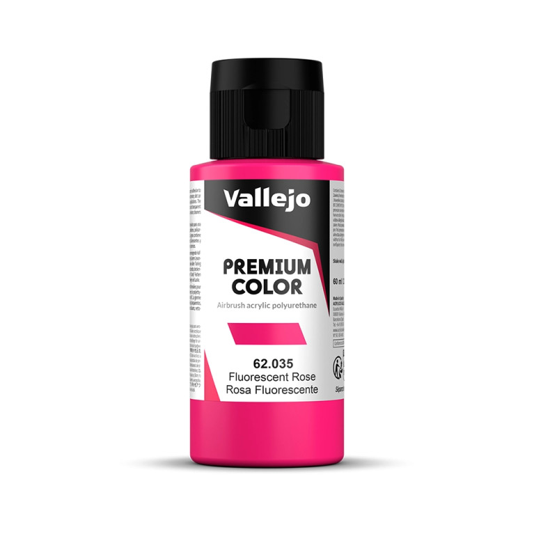 Rose Fluo - 60ml Fluorescent Premium Color - VALLEJO 62.035