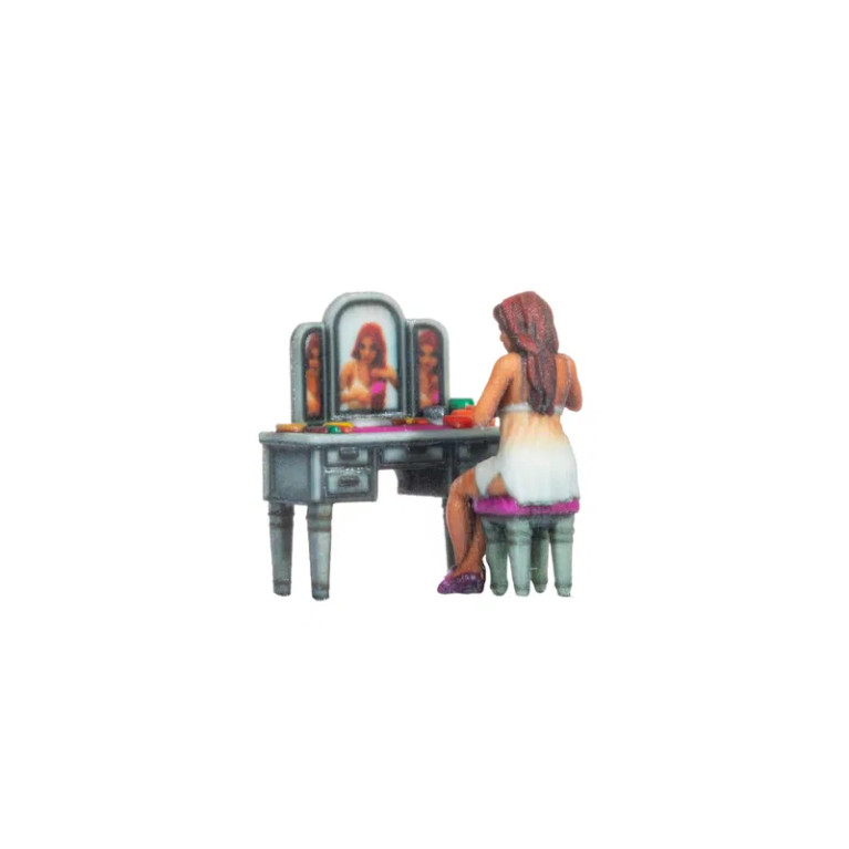 Femme à la coiffeuse - NOCH 10423 - HO 1/87