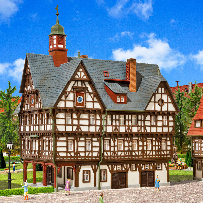 Maison à colombages - KIBRI 38919 - HO 1/87