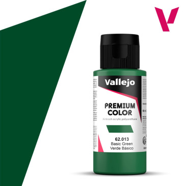 Vert Basique - 60ml Opaque Premium Color - VALLEJO 62.013