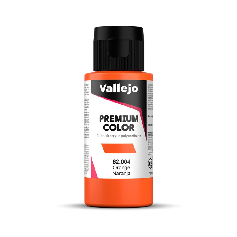Orange - 60ml Opaque Premium Color - VALLEJO 62.004