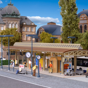 Gare routière, couverte - VOLLMER 45149 - HO 1/87