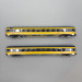 2 voitures Bpm, 2CL, (UIC Z1), Regiojet, SBB CFF FFS - Hobbytrain H25504