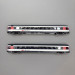 2 voitures Bpm, 2CL, (UIC Z1), SBB CFF FFS - Hobbytrain H25503
