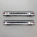 2 voitures Bpm, 2CL, (UIC Z1), SBB CFF FFS - Hobbytrain H25503