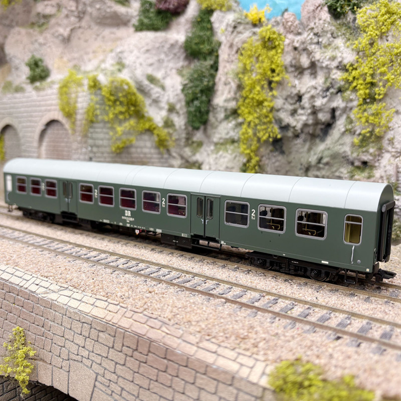 Voiture voyageurs type Bmh, 2CL, DR, Ep. IV - MARKLIN 42581 - HO 1/87