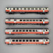 4 voitures voyageurs type EWIII, "Swiss Express", SBB CFF FFS - MARKLIN 42190