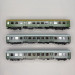 3 voitures voyageurs type Bmh, 2CL, DR - TRIX 23180