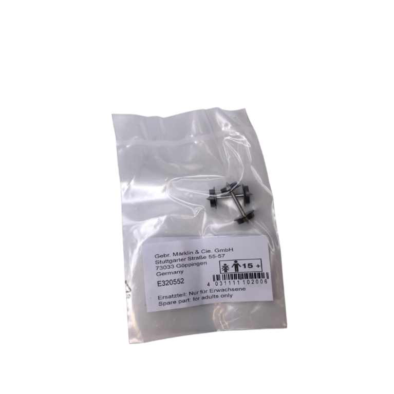 Paire d'essieux, 2 Rails, DC - MARKLIN/TRIX E320552 - HO 1/87