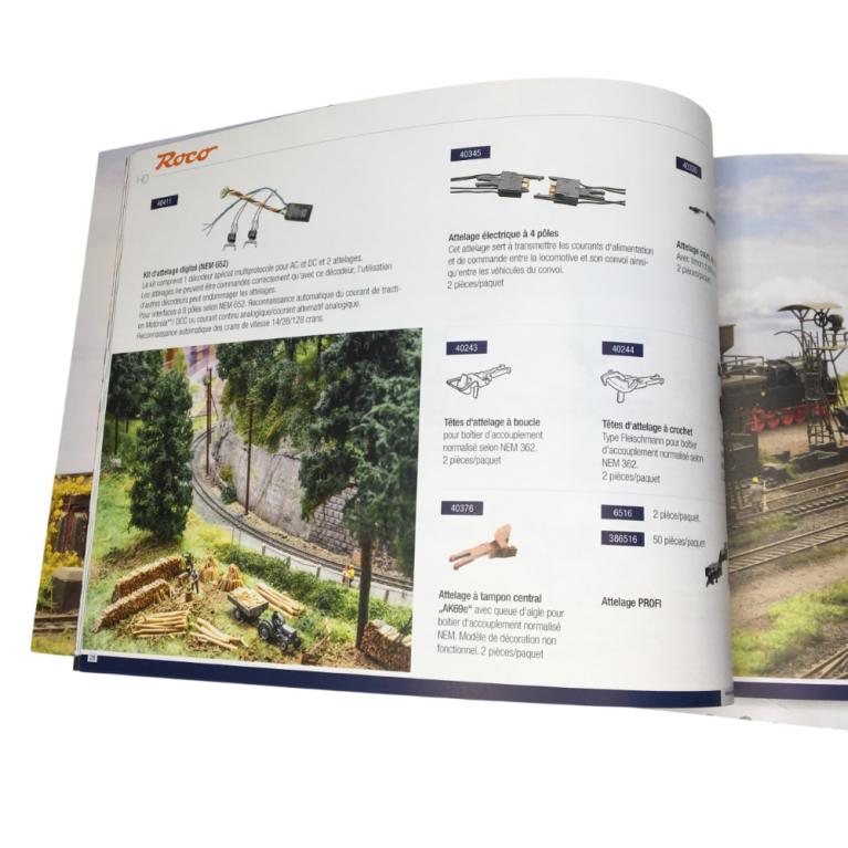 Catalogue d'accessoires Roco, français 84 pages - ROCO 81853