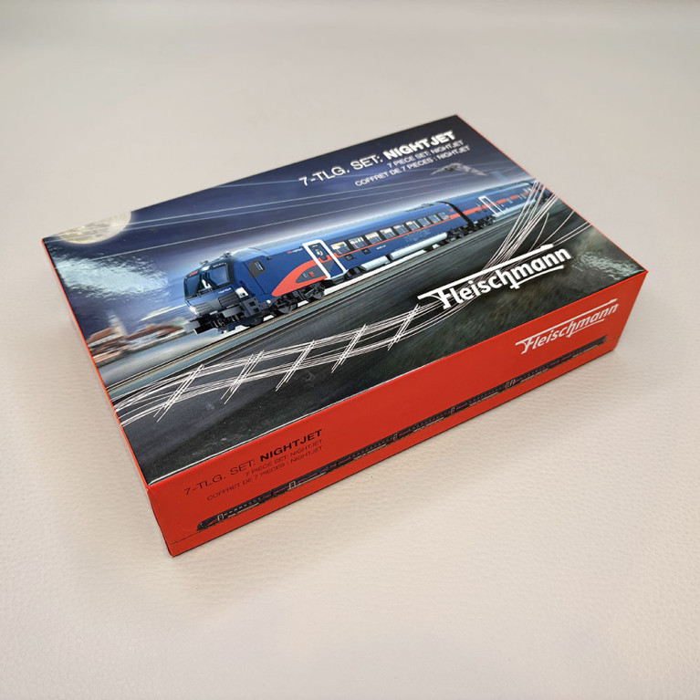 Rame 7 éléments, voitures pour train "Nightjet", ÖBB - FLEISCHMANN 6270065