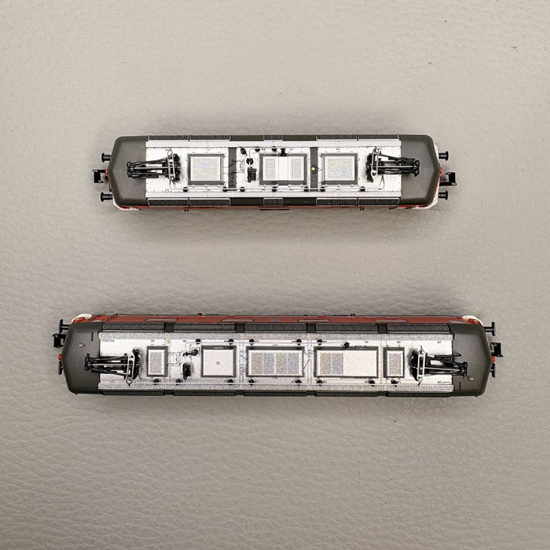 Locomotives double traction Re 10/10, Re 6/6 11672 + Re 4/4 III 11361, SBB - FLEISCHMANN 7570049