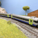 2 voitures voyageurs du "Goldenpassline", train Express, BLS, Ep. VI - MINITRIX 18294 - N 1/160