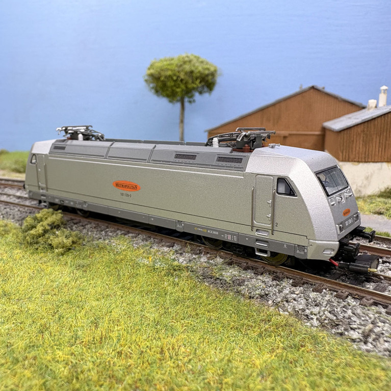 Locomotive électrique 101 130-3, "Metropolitan Express", DB, Ep. VI, digital son - MINITRIX 16085 - N 1/160