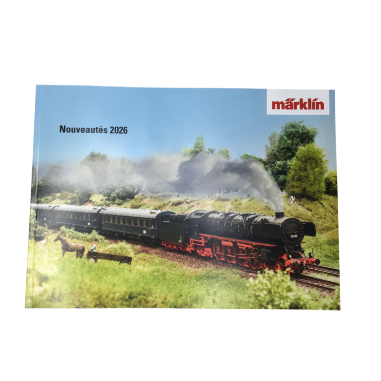 Catalogue nouveautés 2026, Märklin édition française, 130 pages - MARKLIN 12545