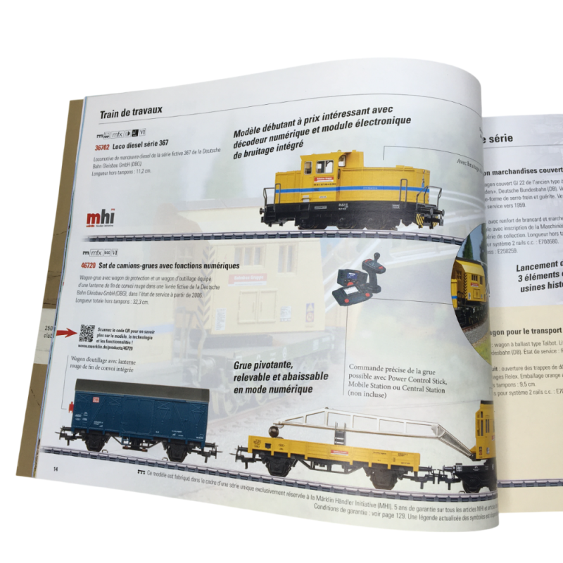 Catalogue nouveautés 2026, Märklin édition française, 130 pages - MARKLIN 12545