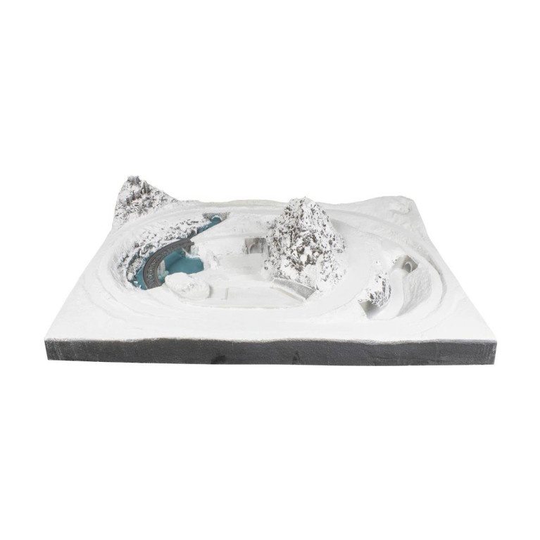 Plateau, " Wolkenstein", 77 x 52 x 14 cm - Z 1/220 - NOCH 87044