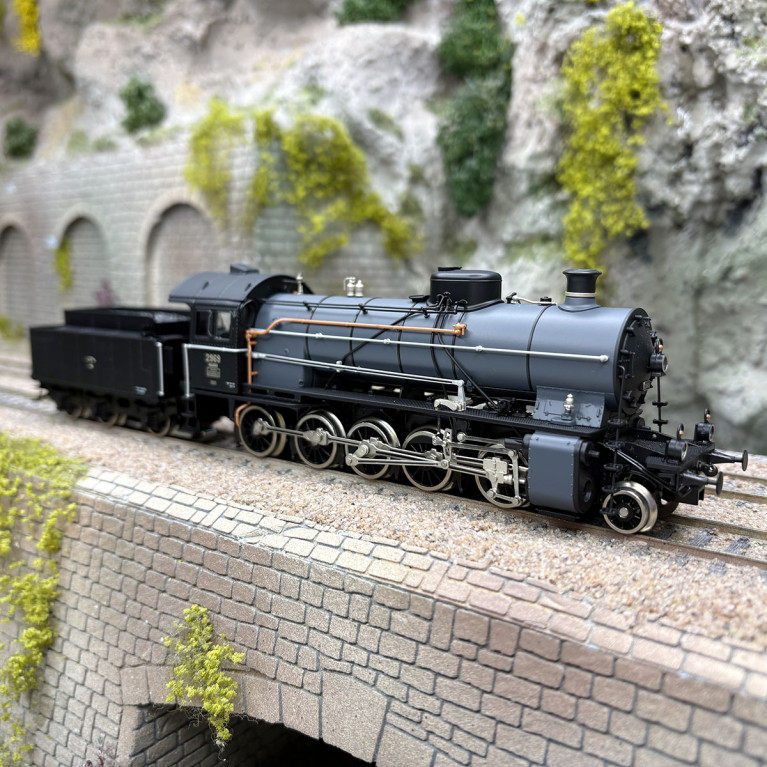 Locomotive-musée à vapeur C 5/6, N°2969, "Elephant", CFF, Ep. IV et V, digital son - MARKLIN 39253 - HO 1/87