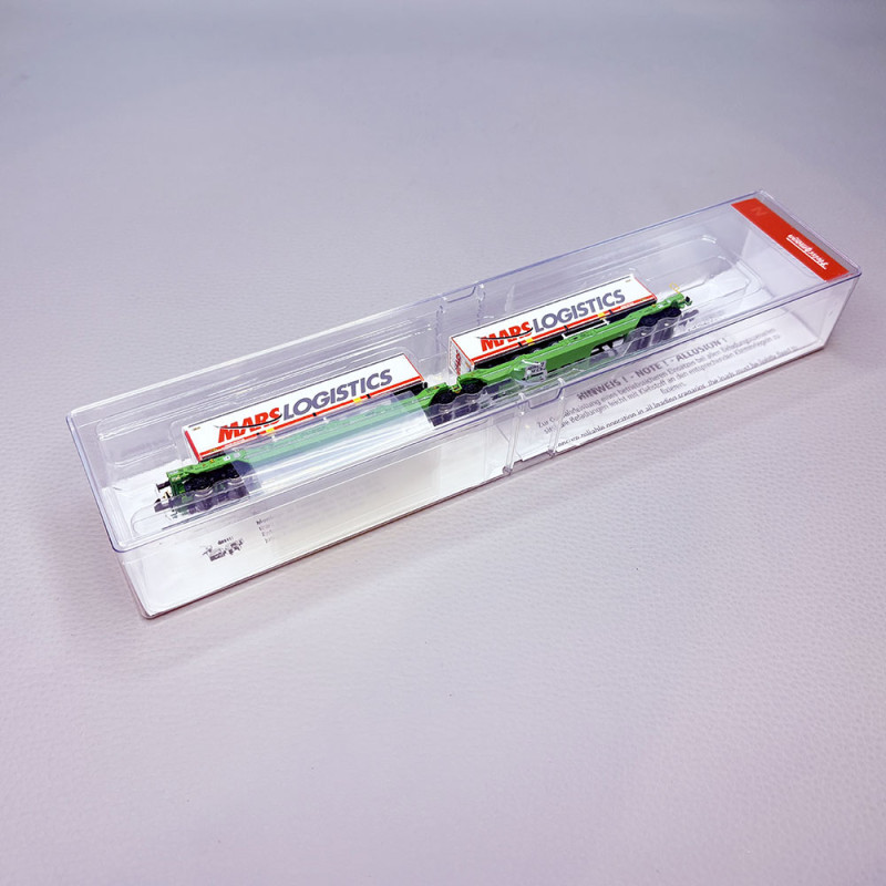 Wagon double poche type Sdggmrss T3000e, "Mars Logistics"", CFL Cargo  - Fleischmann 6660102