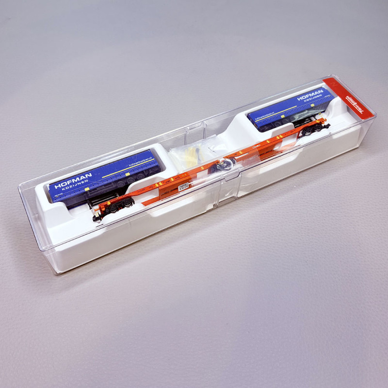 Wagon double poche type Sdggmrs T2000, "Hofman", Wascosa  - Fleischmann 6660118