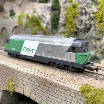 Locomotive diesel BB467471, logo Casquette, "FRET", SNCF, Ep. V - PIKO 96152 - HO 1/87