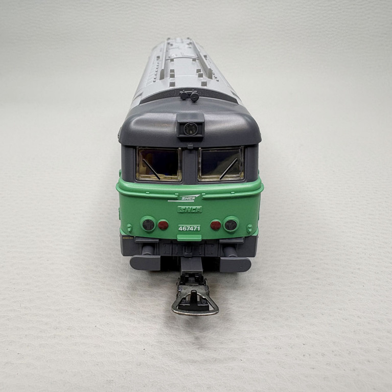 Locomotive diesel BB467471, logo Casquette, "FRET", SNCF - PIKO 96152