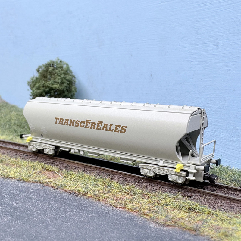 Wagon trémie céréalier, "Transcéréales", SNCF, Ep. V - AZAR MODELS W01-TM1 - Z 1/220