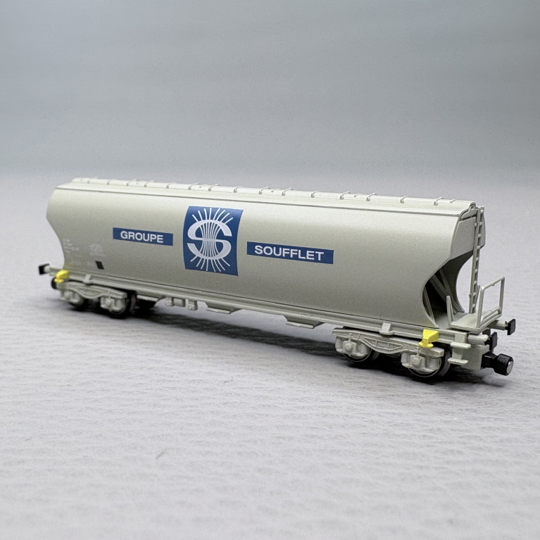 Wagon trémie céréalier, "Groupe Soufflet", SNCF - AZAR MODELS W01-SF1